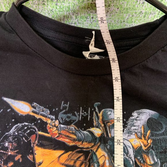Star Wars Black T-Shirt Size Large - Picture 6 of 6